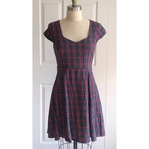 Modcloth Plaid "And All That Jazz Fest" Dress